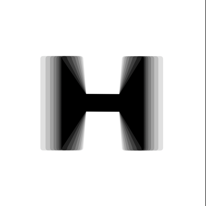 typeanimation alphabet h